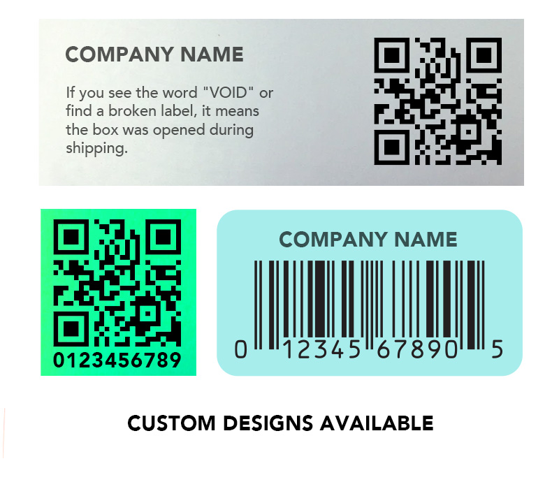 Options for Quality Control Void Labels